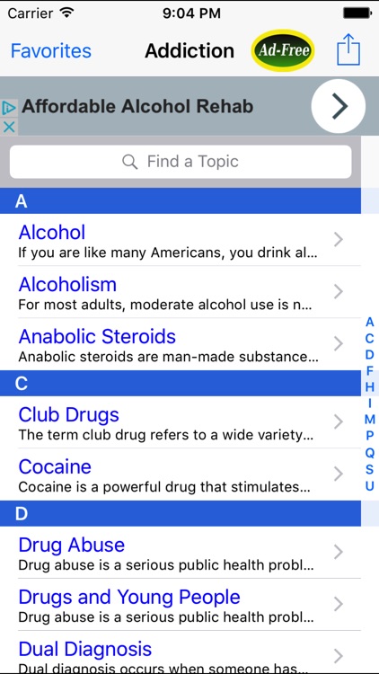 Drug Addiction: Alcoholics & Narcotics Companion