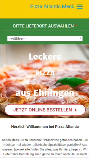 Pizza Atlantic On The App Store