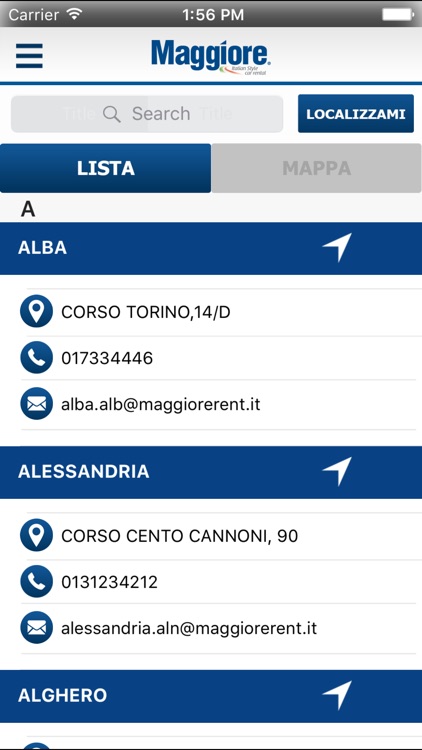 iMaggiore - Car Rental screenshot-3