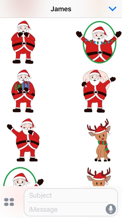 Santa Claus Sticker Pack