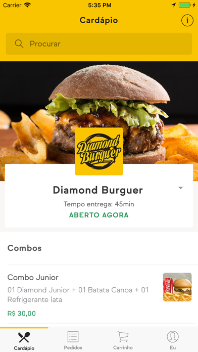 How to cancel & delete Diamond Burguer from iphone & ipad 1