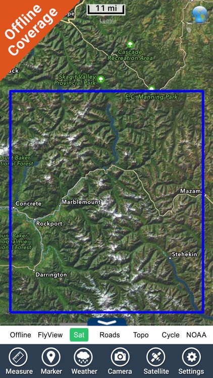 North Cascades National Park - GPS Map Navigator screenshot-4