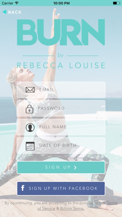 Rebecca Louise Burn App screenshot 2