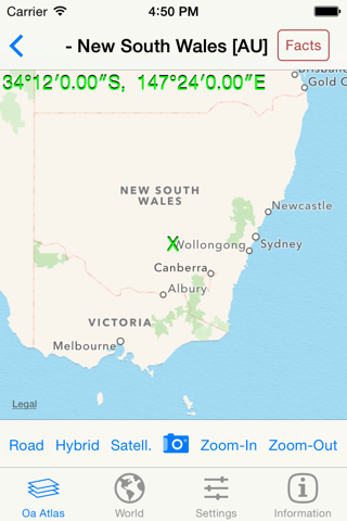 mapQWIK Oa - Oceania Zoomable Atlas screenshot 3