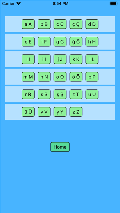 Turkish alphabet for students screenshot 3