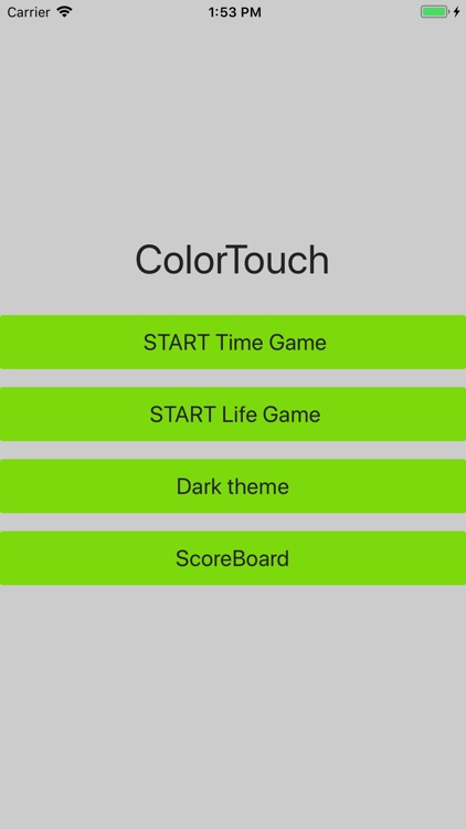 Color Touch Game