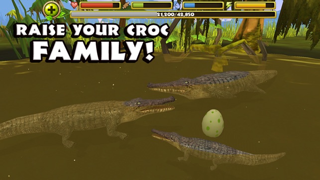 Wildlife Simulator: Crocodile(圖3)-速報App