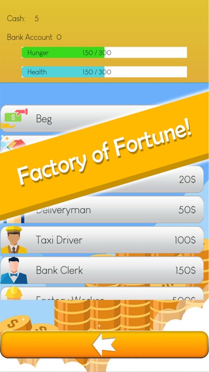 Beggar to rich life: Tap Sim screenshot-4