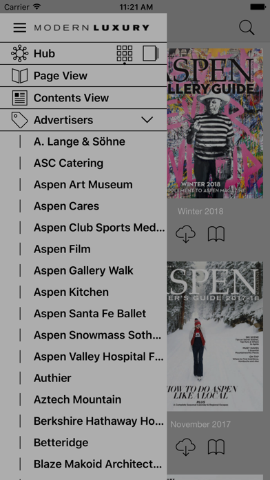 ASPEN Magazine HD screenshot 2