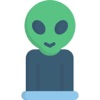 Alien Stickers - Outer Space