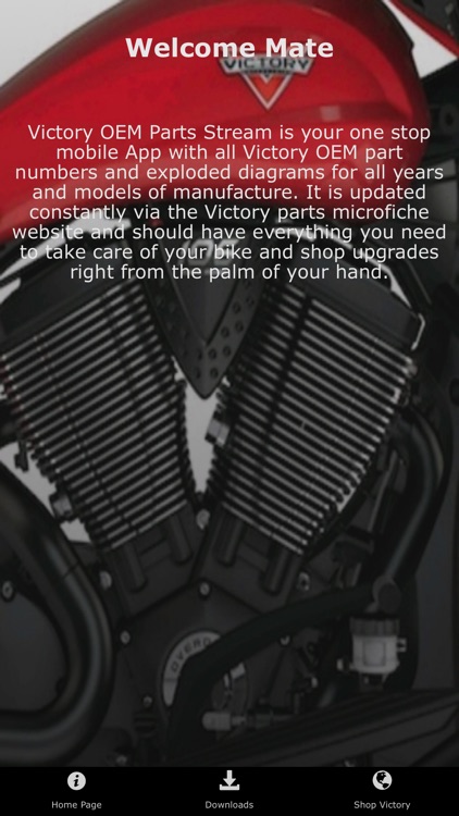 Victory OEM Parts Stream