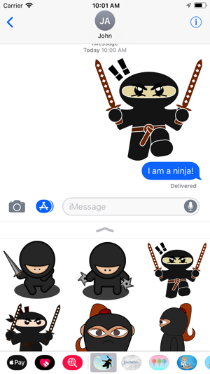 Epic Ninja Stickers(圖1)-速報App