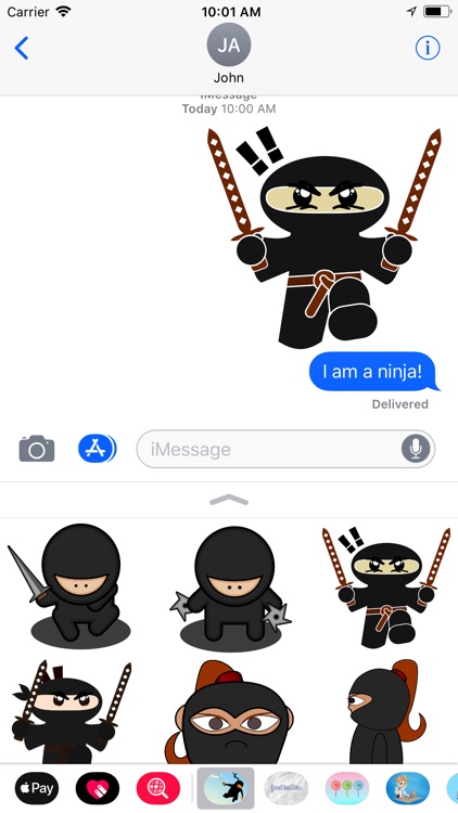 Epic Ninja Stickers