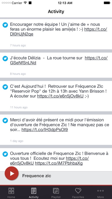 Frequence zic screenshot 2