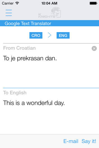 Dictionary Croatian English screenshot 4