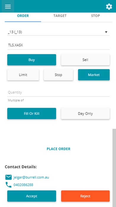 Burrell Stockbroking screenshot 2