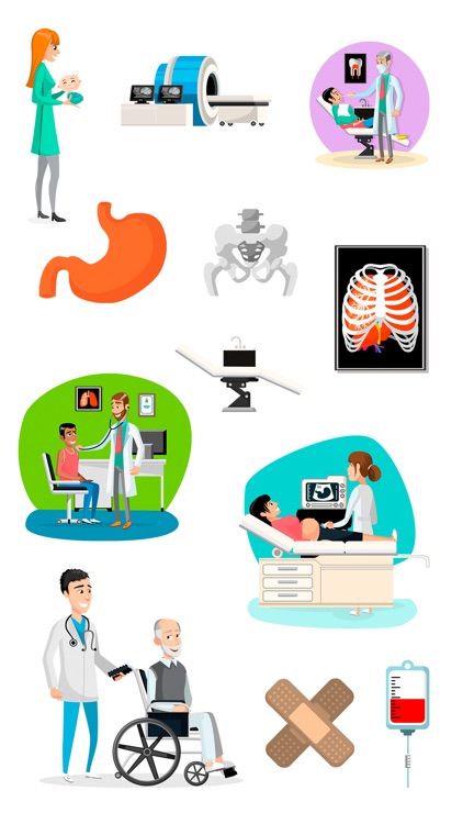 Medical Emoji and Sticker