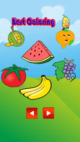 Game screenshot Happy Coloring Painting of Fruits mod apk