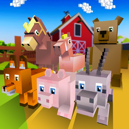 Blocky Animals World iOS App