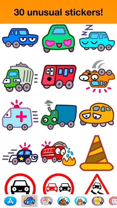 Cars - Unusual stickers screenshot 3