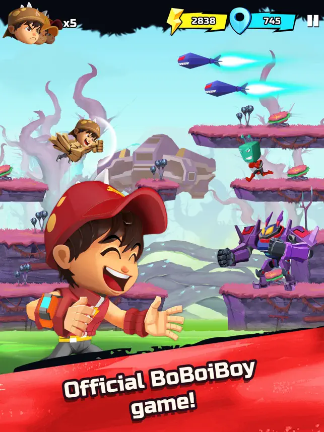 BoBoiBoy Galaxy Run, game for IOS