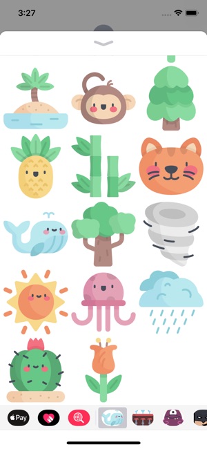 Cute Animals & Nature Sticks(圖4)-速報App