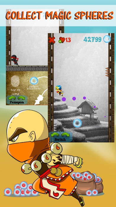 CLIMBING NINJA GAME screenshot 3