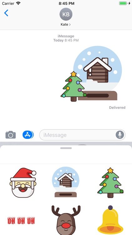 Christmas Stickers And Phrases