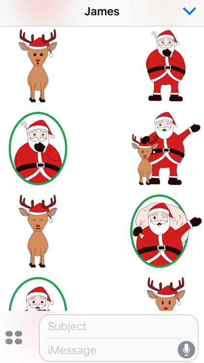 Santa Claus Sticker Pack