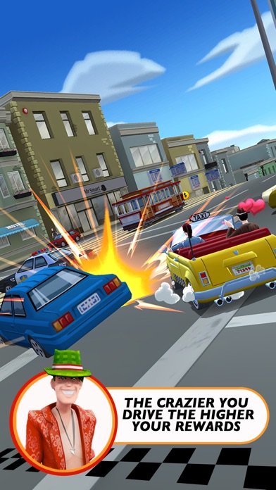 CRAZY TAXI CITY RUSH 1.7.6 IOS ĐUA XE CRAZY TAXI CITY RUSH 1.7.6 IOS