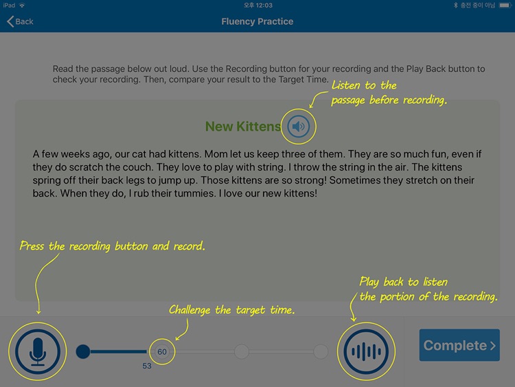 Fluency Practice for English