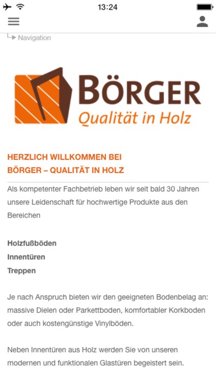 Börger Qualität in Holz