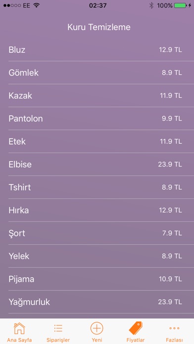 Kuru Temizleme Store screenshot 3