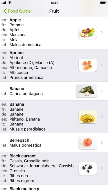 Food Guide screenshot-3