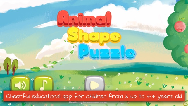 Animal Shape Puzzle