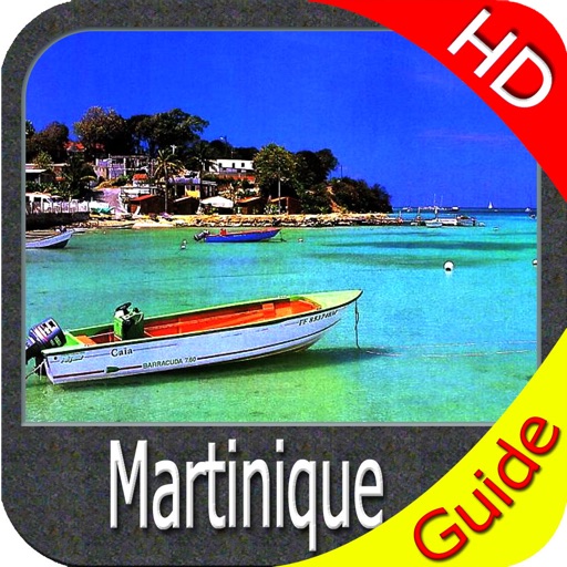 Martinique HD  maps GPS charts icon