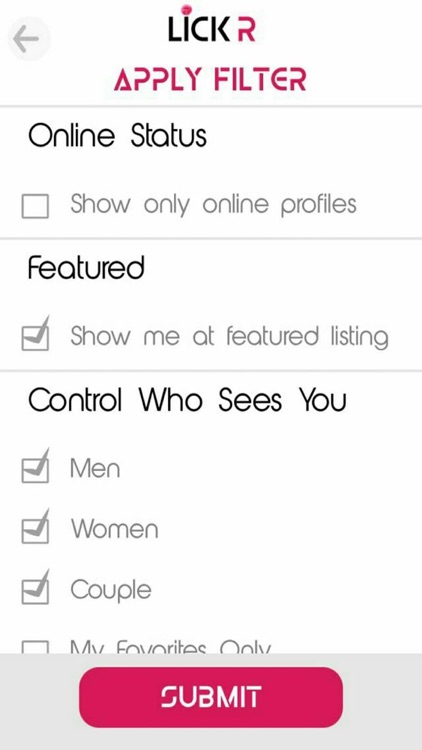 Lickr Dating App screenshot-3