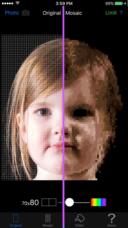 Color Hints Mosaic