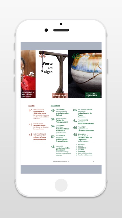 Abenteuer Philosophie Magazin screenshot-4