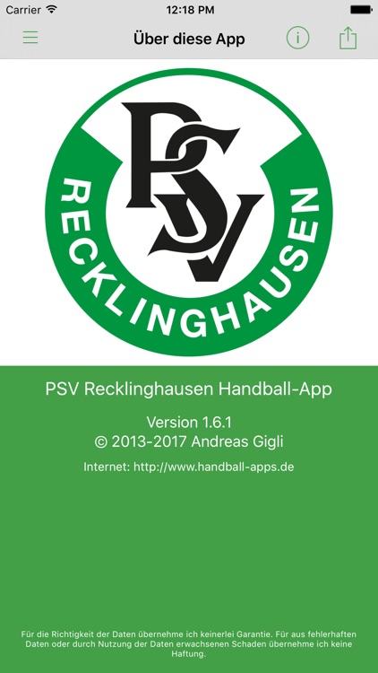 PSV Recklinghausen Handball screenshot-3