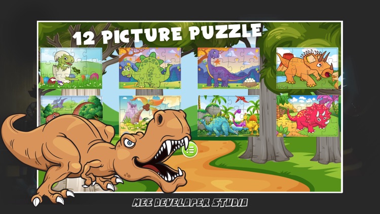 Dinosaur Egg Puzzle Jigsaw Pop screenshot-3