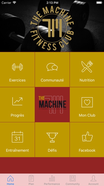 THE MACHINE FITNESS CLUB