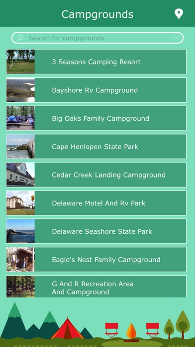 Delaware Campsites screenshot 2