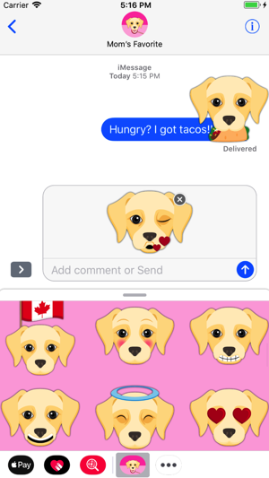 Cream Labrador Emoji(圖2)-速報App