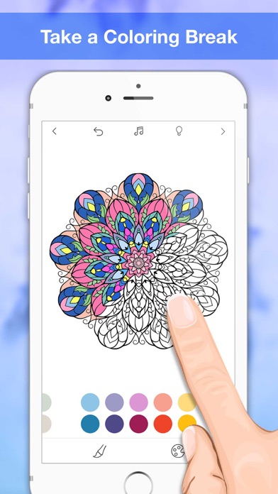 大人の塗り絵 by Colory|iPhone最新人気アプリランキング【iOS-App】