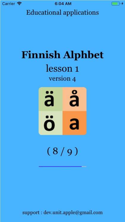 Finnish alphabet (aakkoset) screenshot-6