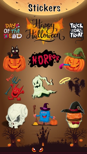 Halloween Party Text Stickers(圖1)-速報App