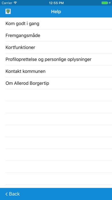 Allerød Borgertip screenshot 3