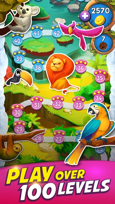 Animal Drop Safari - Match 3 screenshot 4
