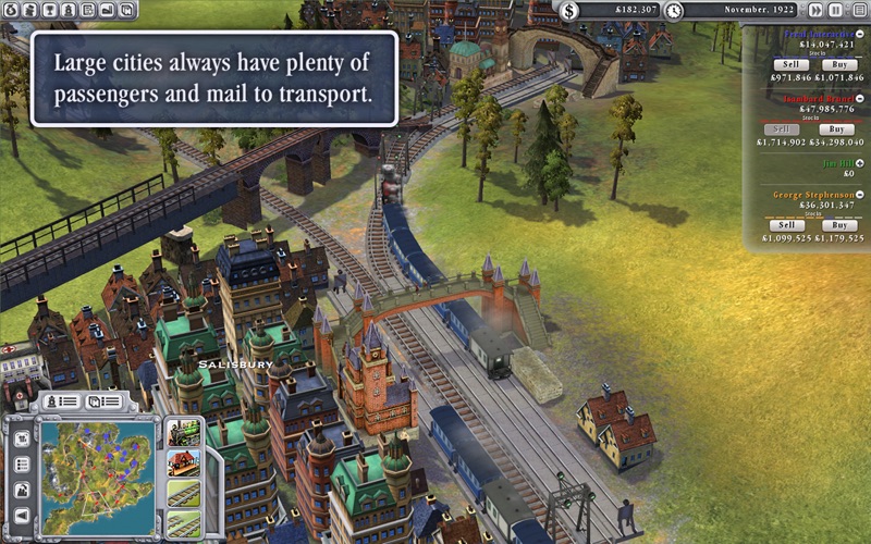 Sid Meiers Railroads Screenshot